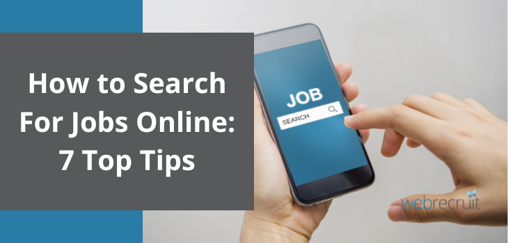 How to Search For Jobs Online